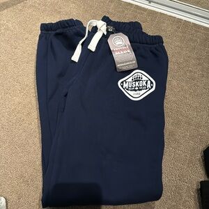 Muskoka bear wear pants navy